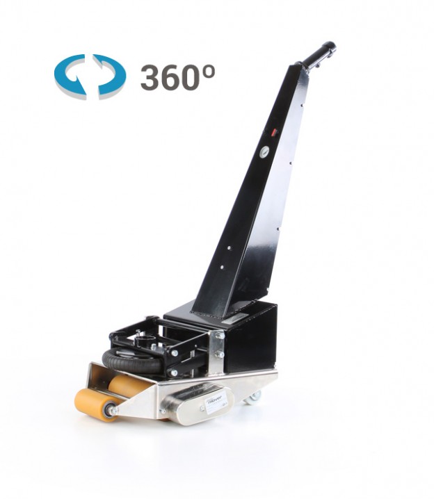 Heavy-duty roller dolly with handle